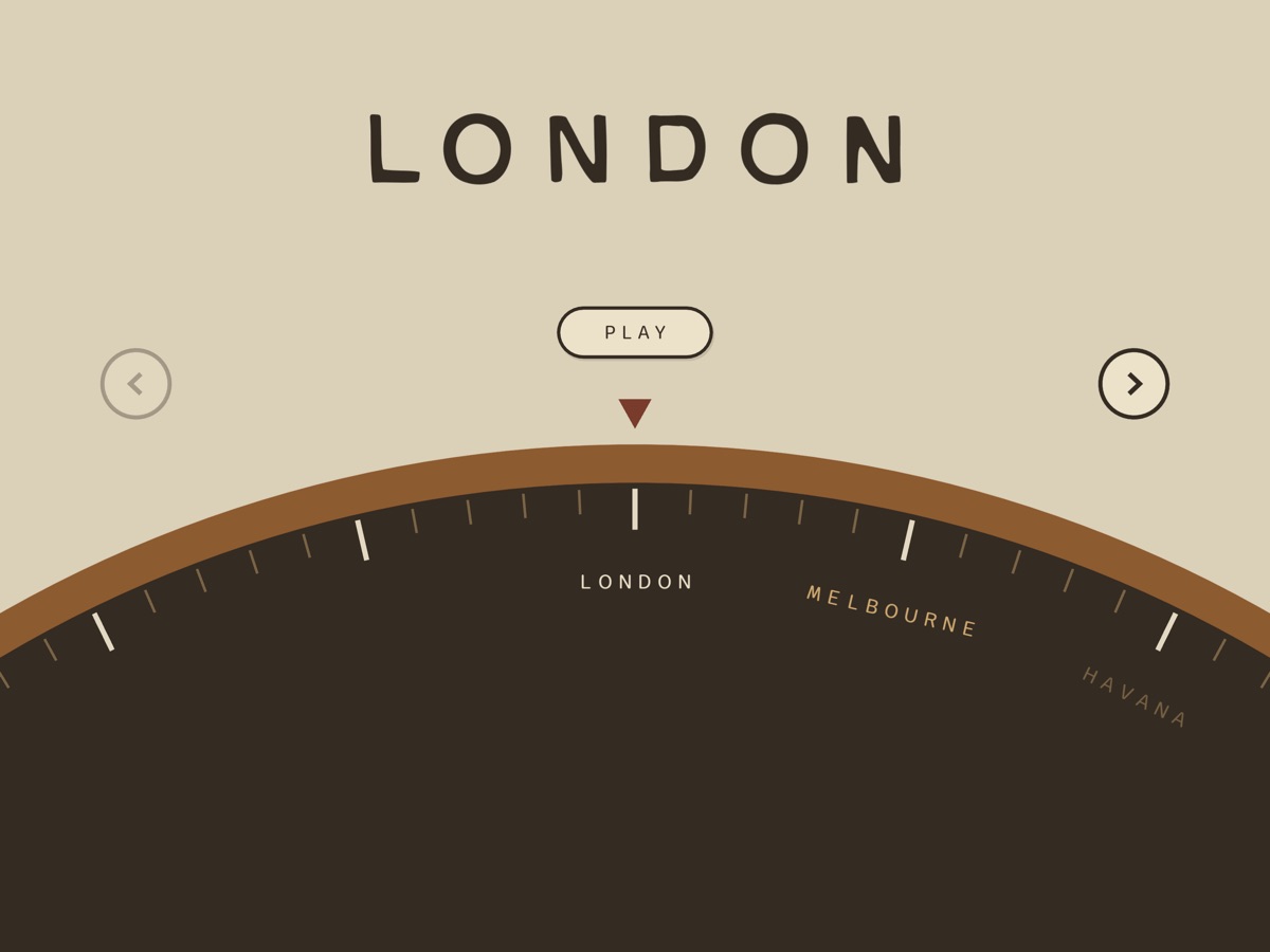 Choosing a city to play