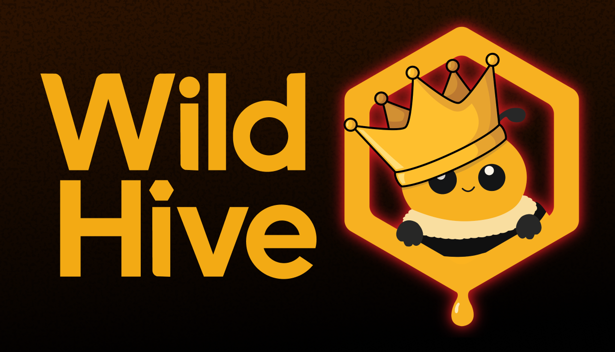 Wild Hive horizontal capsule art, 1232×706