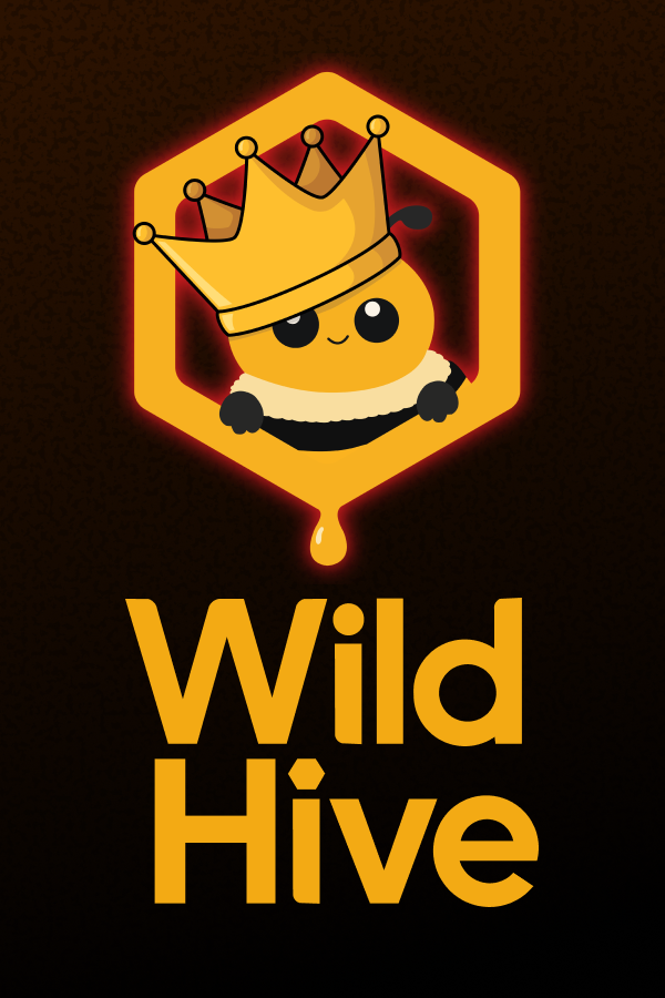Wild Hive vertical capsule art, 600×900