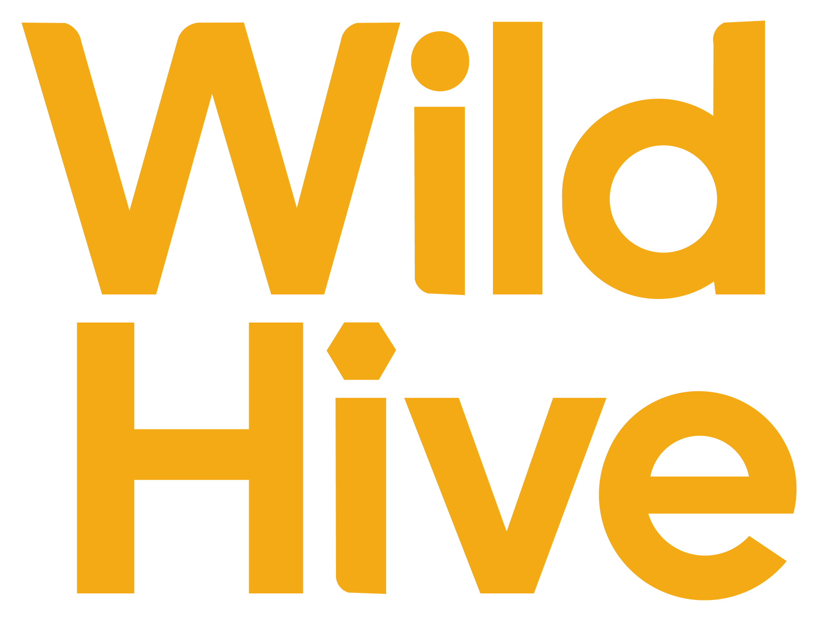 Wild Hive wordmark, transparent PNG